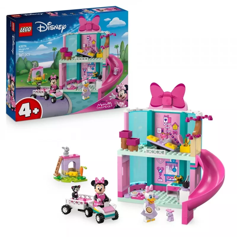 LEGO DISNEY 43274 Hotel de mascotas de Minnie