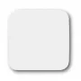 Accesorio para interruptor eléctrico Busch-Jaeger 2506-214, blanco