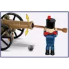 Set de bloques artillero francés con cañón, 97 piezas