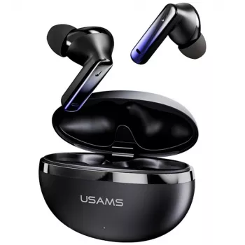Auriculares Bluetooth Usams TWS E02 ANC+ENC negros