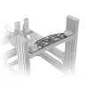 Soporte de montaje Asetek SimSports 460×120×5 mm, acero, negro