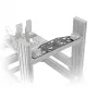 Soporte de montaje Asetek SimSports 460×120×5 mm, acero, negro