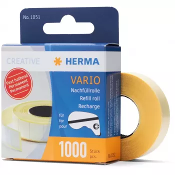 Pegatinas de papel HERMA Vario Recambio 1000 uds.