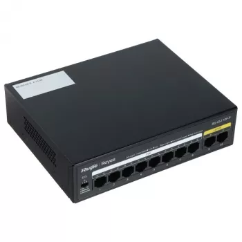Switch RUIJIE RG-ES110F-P 8 puertos 10/100Mbps PoE+ 110W