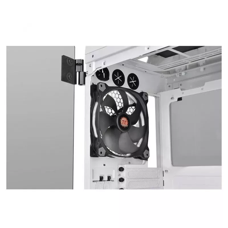 Caja View 71 Riing Tempered Glass E-ATX Full Tower - Snow Edition