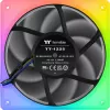 Ventilador Thermaltake TOUGHFAN 12 RGB 12 cm blanco 500-2000 rpm