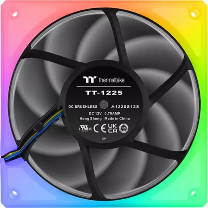 Ventilador Thermaltake TOUGHFAN 12 RGB 12 cm blanco 500-2000 rpm