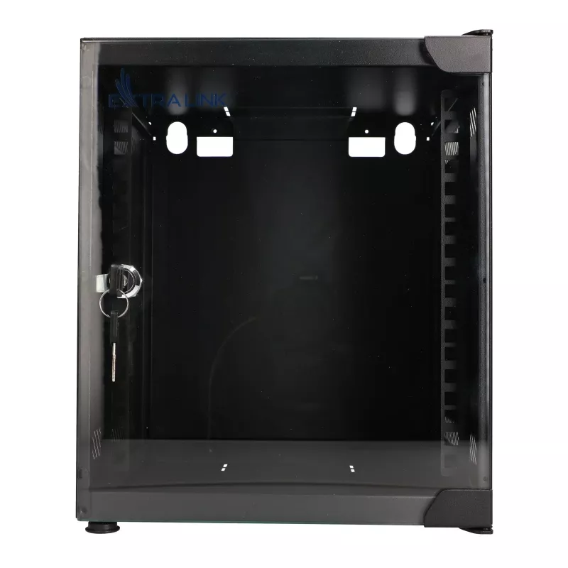EXTRALINK LITE 6U 10 280X310 armario rack de pared negro