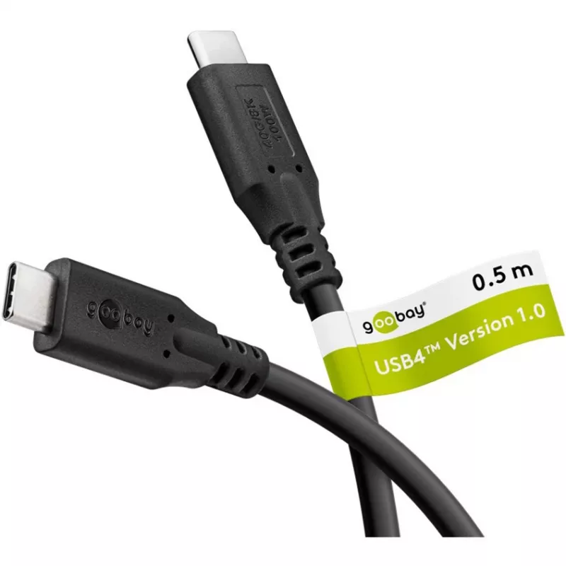 Cable USB Goobay 74190 negro
