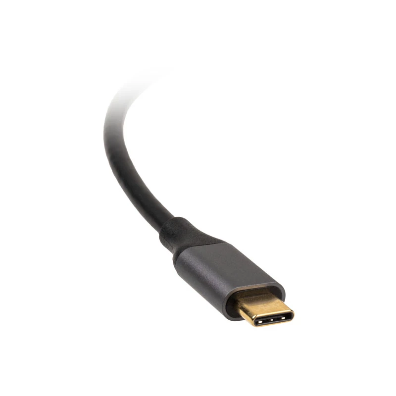 Akasa AK-CR-09BK lector de tarjetas 3 en 1 USB 3.2 Gen1 Type-C