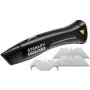 Cúter Stanley FMHT10500-0 negro hoja plegable 25 mm 165 mm