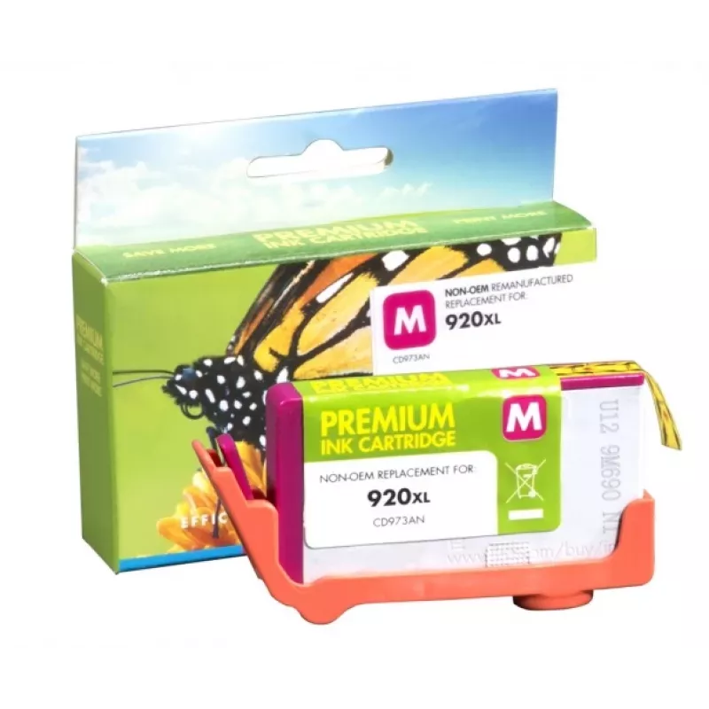Compatible Static-Control Hewlett-Packard 920XL CD973AE magenta