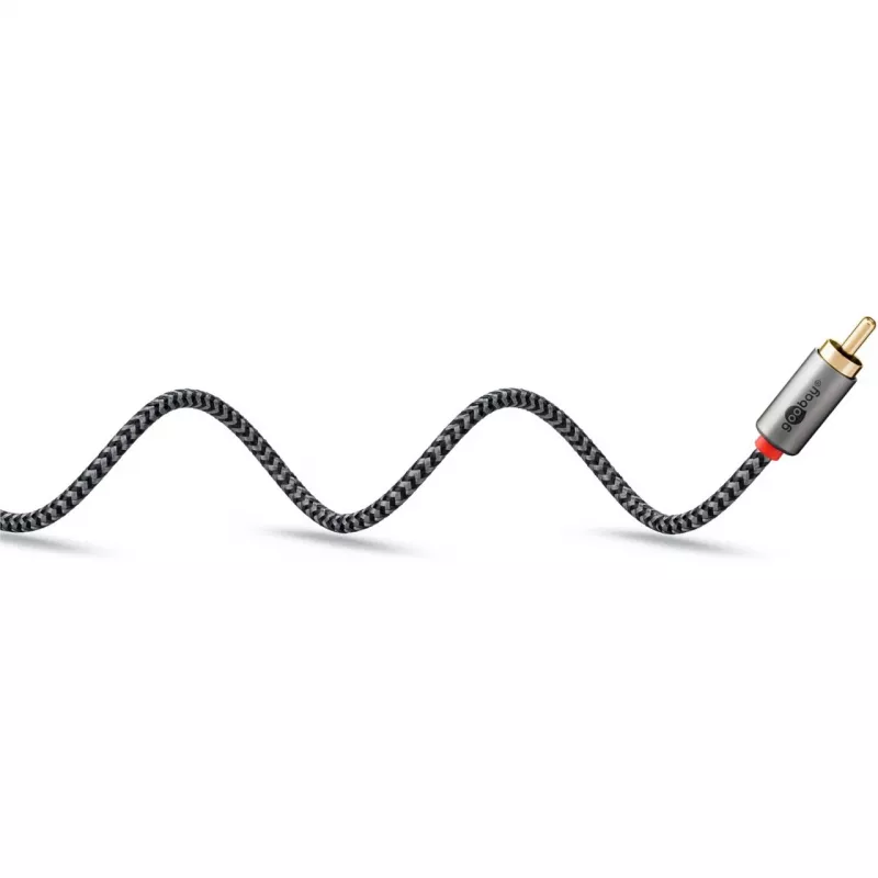 Goobay 65295. Conexión 1: 2 x RCA, conector 1 sexo: macho, conexión 2: 2 x RCA, conector 2 sexo: macho, material del cable: