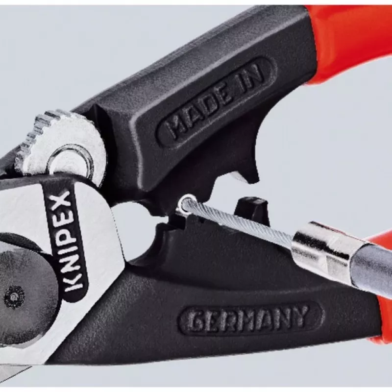 Knipex 95 61 190 cortacables de acero, 190 mm