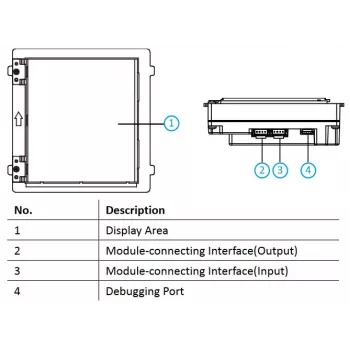 Pantalla Hikvision DS-KD-INFO
