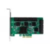 Tarjeta DeLOCK 16 puertos SATA PCI Express x4 6 Gbit/s verde gris