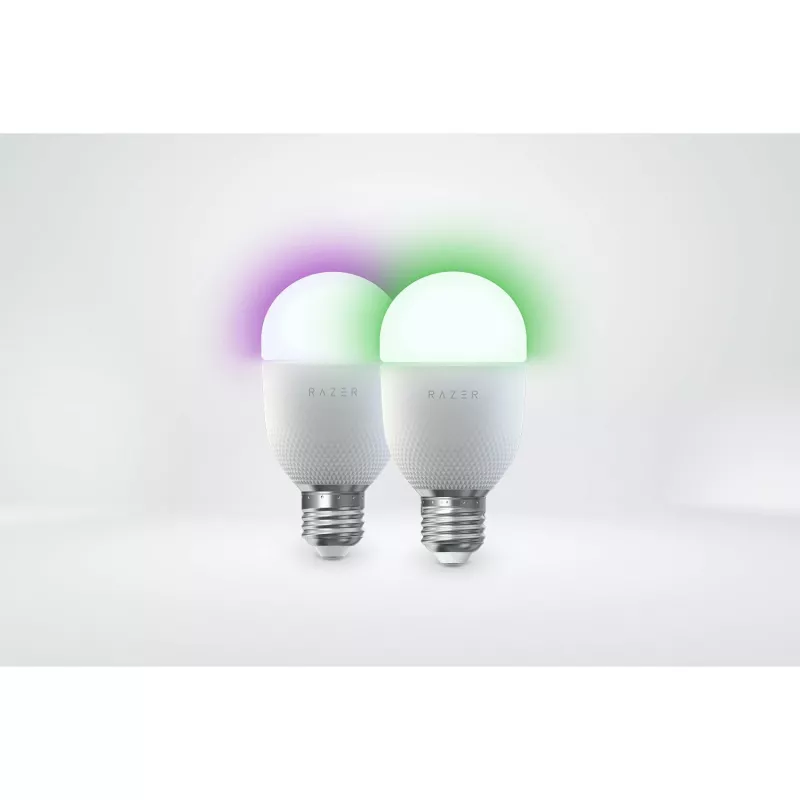 Razer Aether bombilla inteligente E27 - bombilla LED RGB para hogares inteligentes (RZ43-04250200-R3GC)