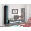Estantería Cama VIGO NEW 180/40/30 negro/negro brillo