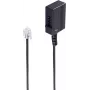 shiverpeaks BS71050 cable de teléfono 0,2 m negro (BS71050)