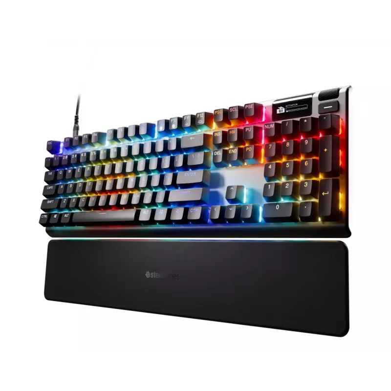 Teclado gaming Steelseries APEX PRO GEN 3 USB QWERTY UK English negro