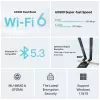 Adaptador PCIe Wi‑Fi 6 Bluetooth TP‑LINK Archer TX10E AX900 — tarjeta PCIe, AX900 Wi‑Fi 6, Bluetooth