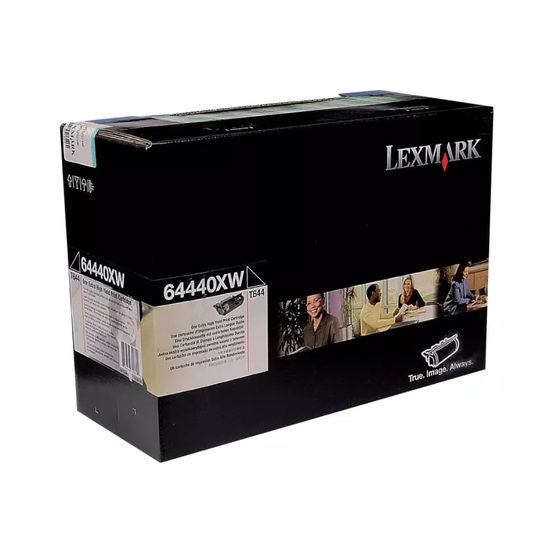 Tóner Lexmark negro de larga duración extra 64440XW 30000 páginas