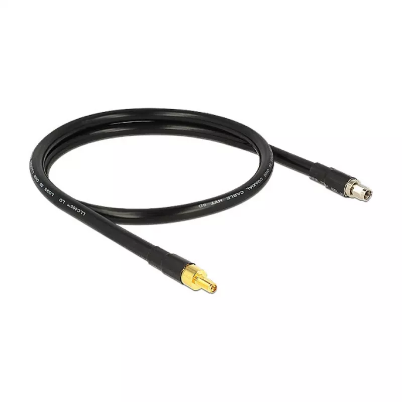 Cable coaxial DeLOCK 1m RP-SMA/RP-SMA