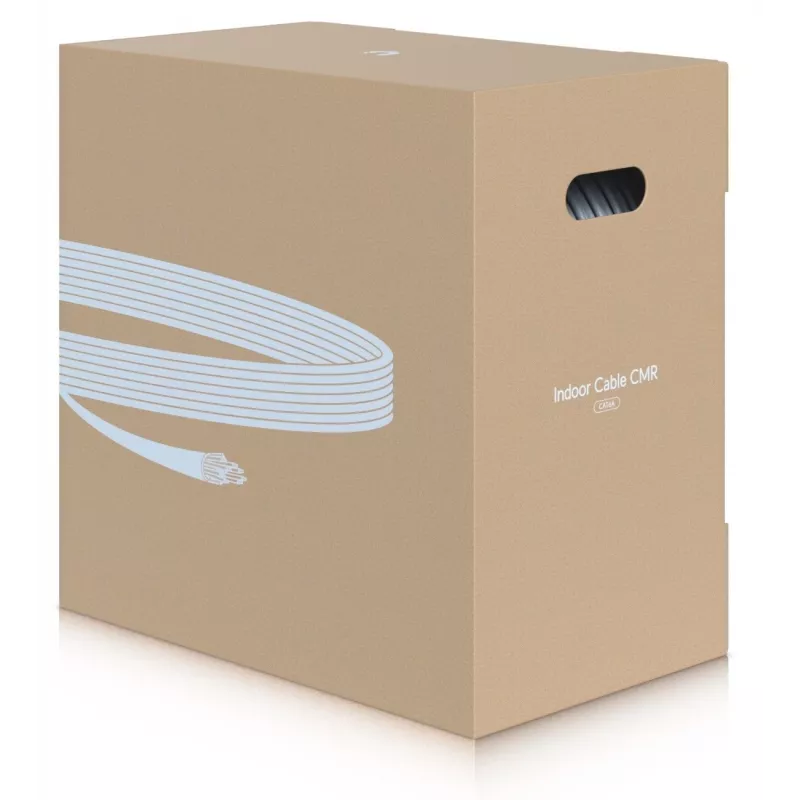 Cable de red UBIQUITI Cat6a U/UTP (UTP) blanco 305 m — Modelo UACC-Cable-C6A-CMR