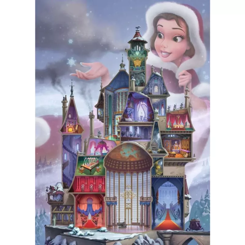 Puzle Disney Castle Collection: Belle (1000 piezas)