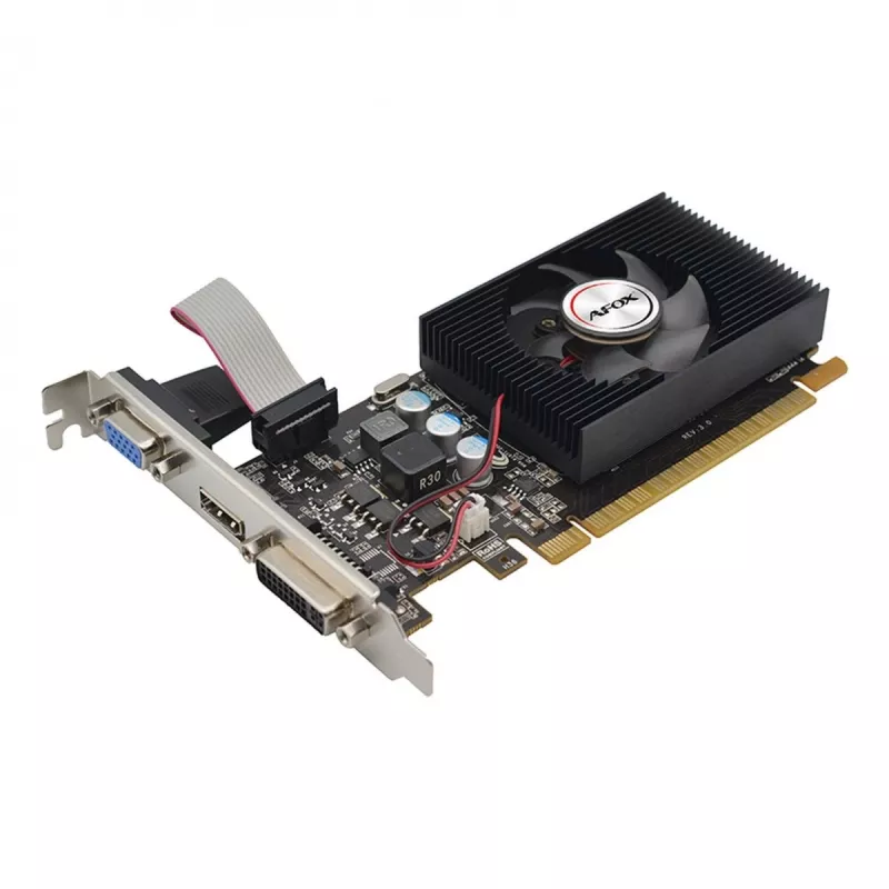 Tarjeta gráfica AFOX AF240-1024D3L2 — NVIDIA GeForce GT 240, 1 GB GDDR3, 128 bits, PCIe 2.0
