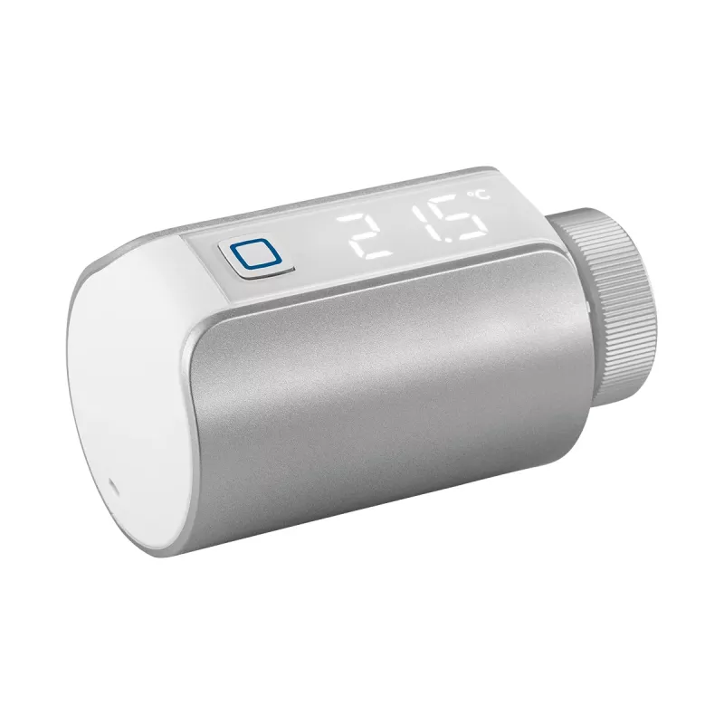 Termostato para radiador Homematic IP HmIP-eTRV-ES, RF 869,65 MHz, pantalla digital, pila AA, gris