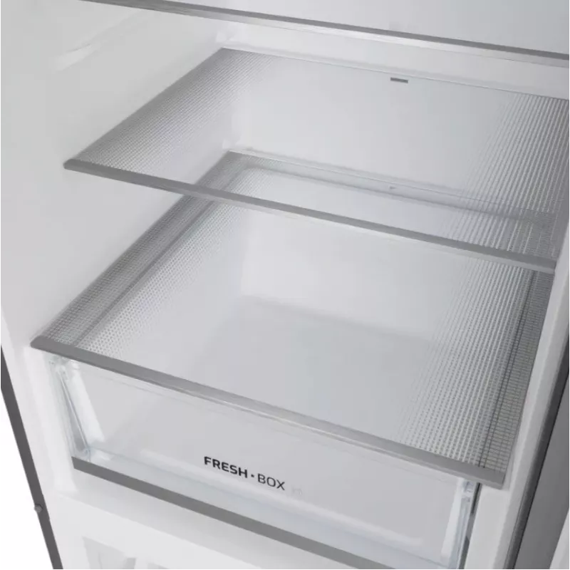Frigorífico-congelador independiente TEKA RBF 54650 SS XL, Acero inoxidable, 401 L capacidad total, Congelador inferior, No Frost, Control táctil