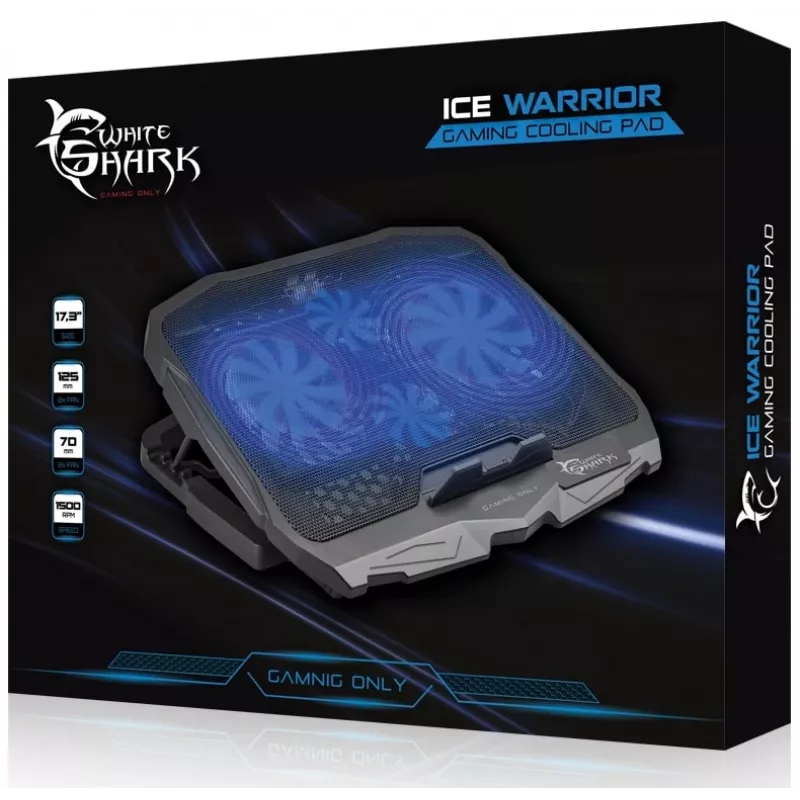 Almohadilla refrigerante White Shark Ice Warrior 43,9 cm (17,3