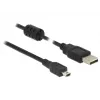 Cable USB DeLOCK 1,5 m USB 2.0-A Mini-B 84913