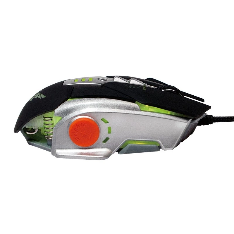 Ratón gaming USB con pesos adicionales