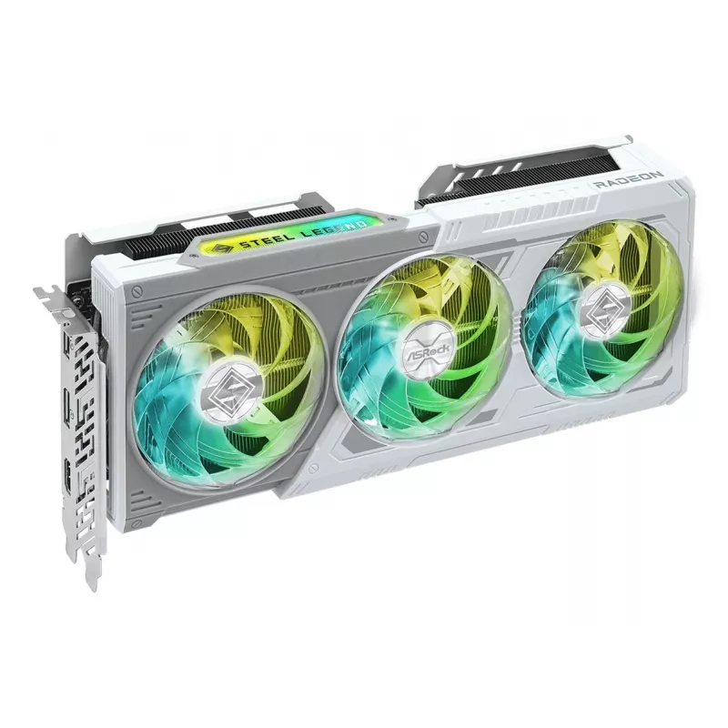ASRock AMD Radeon RX 9060 XT Steel Legend 16GB OC Tarjeta gráfica