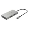 HYPER HDMB2 Hub de interfaz USB 3.2 Gen 1 (3.1 Gen 1) Type-C 5000 Mbit/s acero inoxidable
