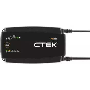 Cargador de batería CTEK Pro 25S 300W 12V 25A — cargador profesional de 12V, 300 W de salida, 25 A máx