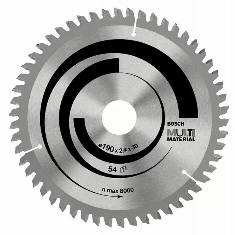 Discos de sierra circular Bosch Multi Material 2608640503 grosor 1,8 mm