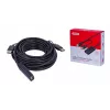 Cable USB UNITEK Y-278 USB 2.0 10 m 2 x USB A USB A negro