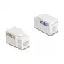 Delock 90720 Módulo Keystone RJ45 a LSA Cat.6A UTP, 90 grados, sin herramientas