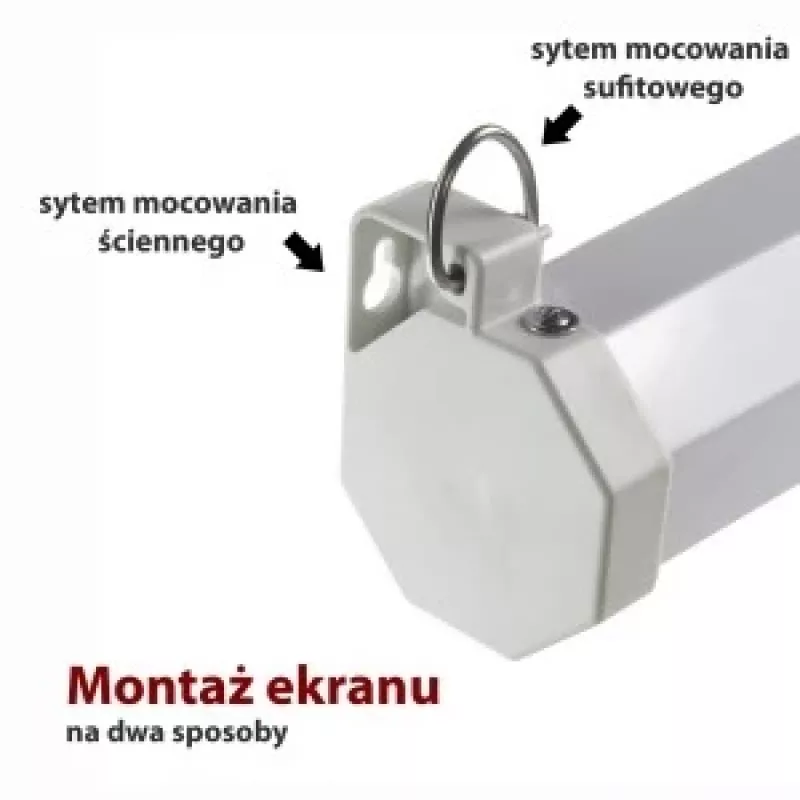 Pantalla eléctrica 16:9 106 con mando a distancia 234x131 cm FS-106 16:9