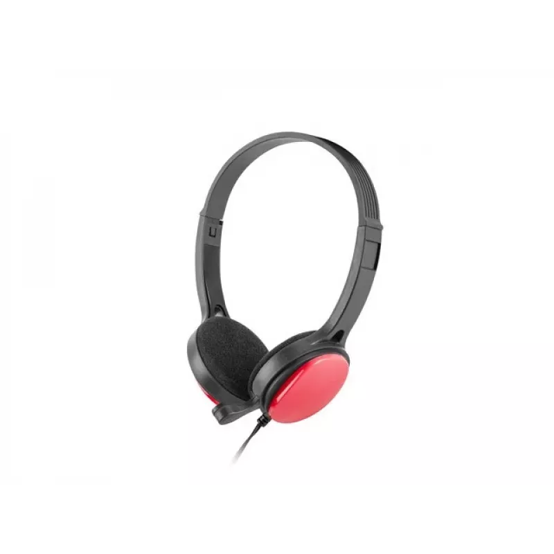 Auriculares con micrófono Ugo USL-1222 rojo