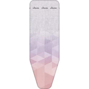 Funda de tabla de planchar VILEDA Dimond 173333 para tablas de planchar estándar 1200×380 mm, algodón/espuma, resistente al calor hasta 200°C
