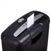 Destructora de papel Activejet ASH-0601S, P-2, 10 l, corte en tiras de 6 mm, 6 hojas, negro.