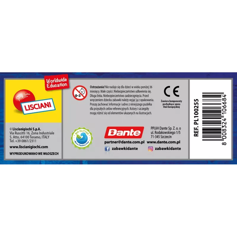 Set de ciencia educativa Liscianigiochi Crazy Science Casa de brujas (modelo 304-PL100255)