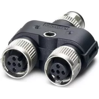 Phoenix 1403627 adaptador de cable M12 negro - gris (1403627)