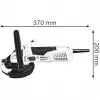 Bosch GBR 15 CAG 9300 rpm negro, azul 1500 W
