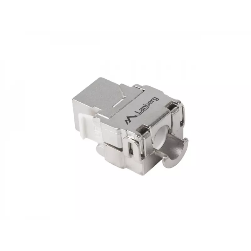 Módulo keystone RJ45 - LSA FTP Cat.5e 180 grados para caja de montaje