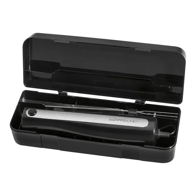 Cuchillo eléctrico CLATRONIC EM 3702 120W negro